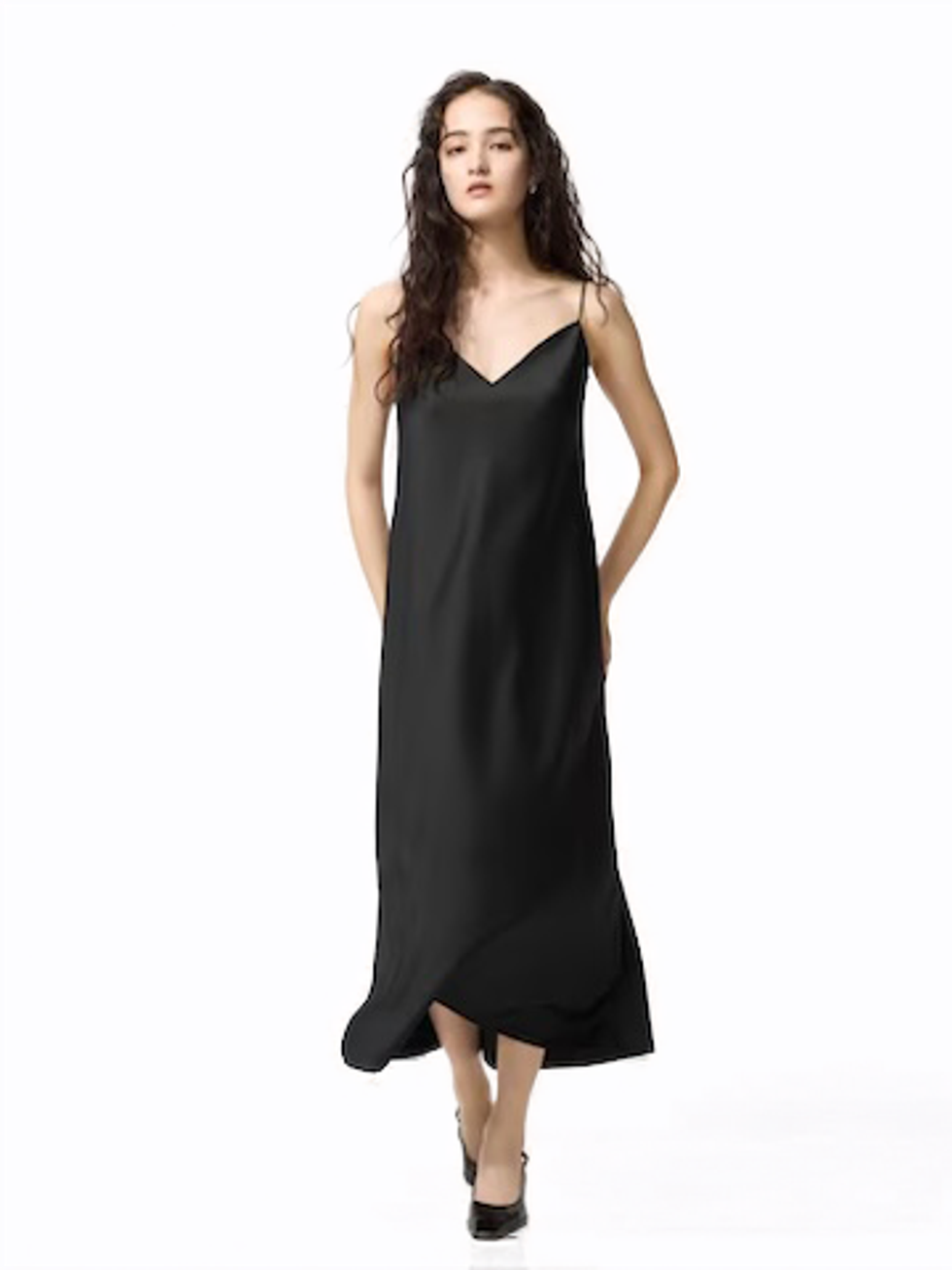 Uniqlo Satin Camisole Dress