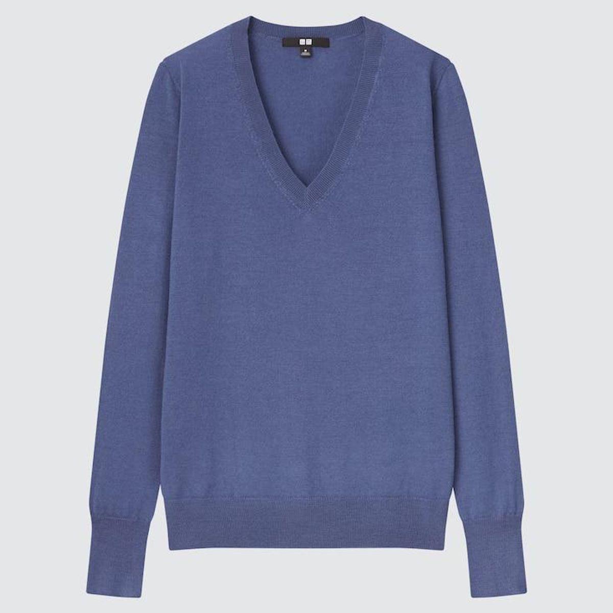 uniqlo women extra fine merino v neck sweater