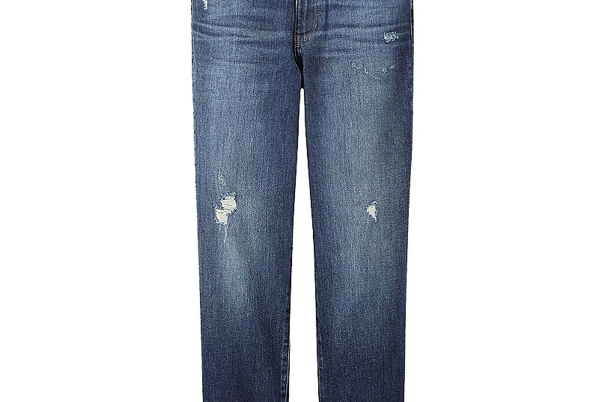 uniqlo women high rise boyfriend fit jeans