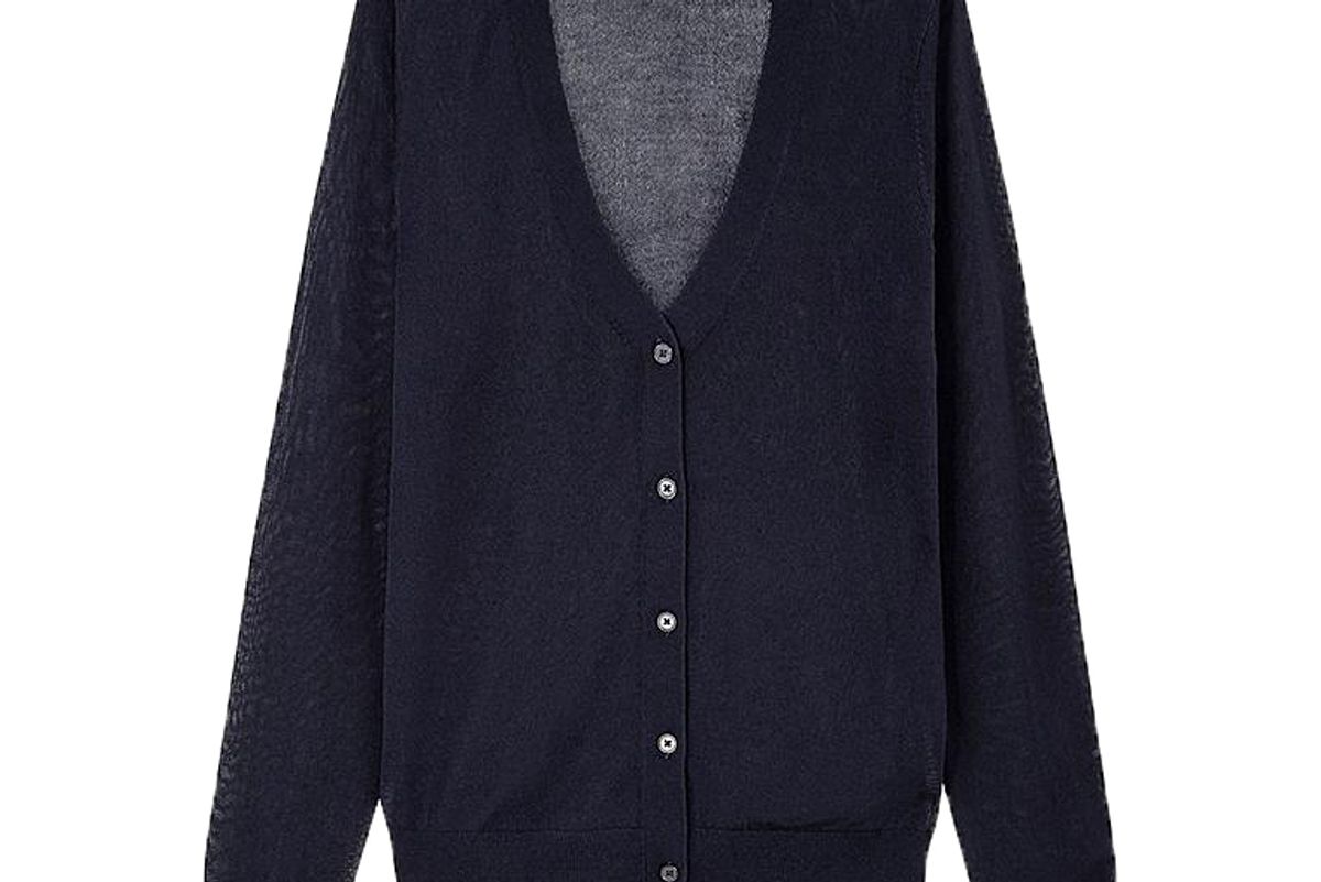 uniqlo women light v neck cardigan