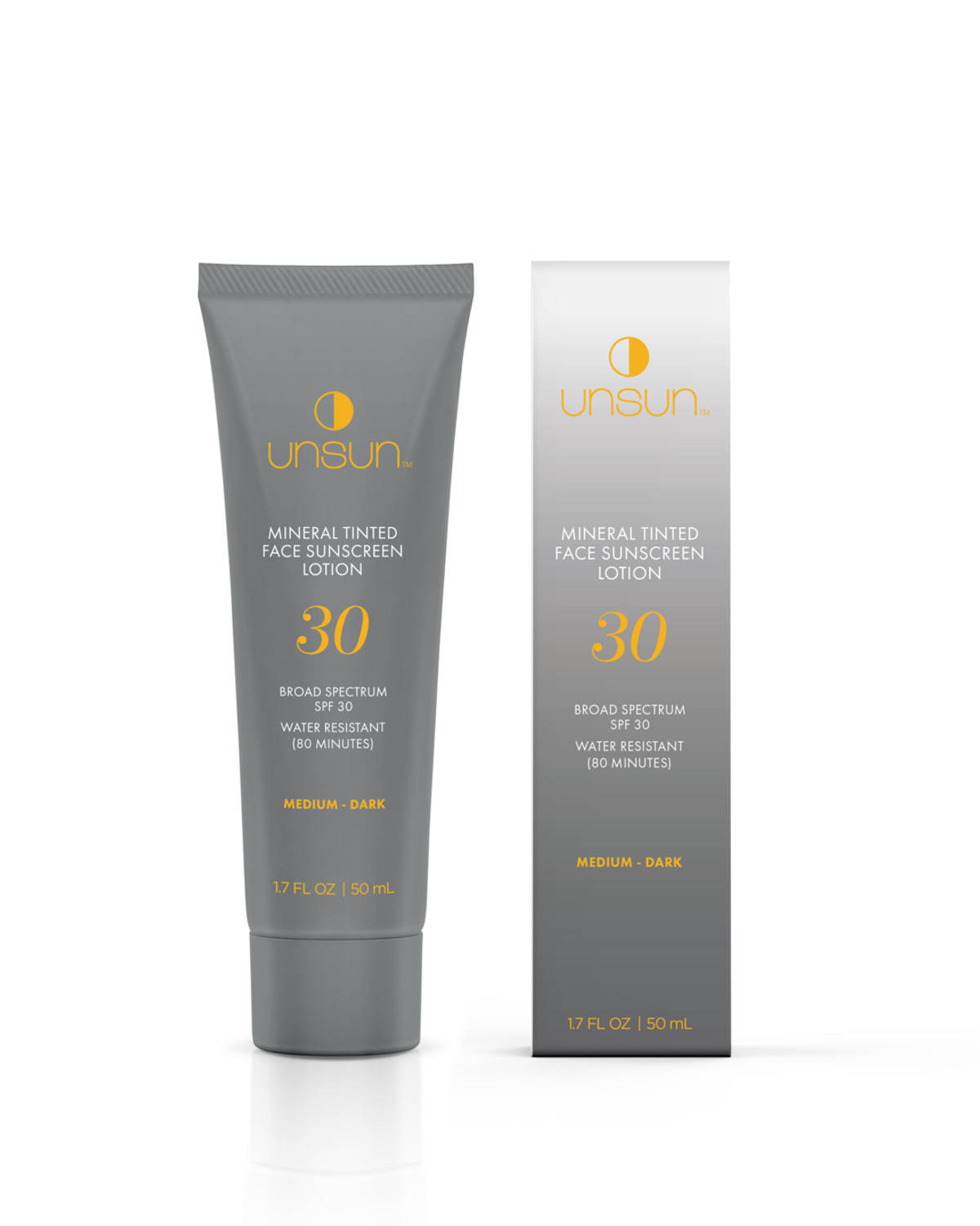 unsun cosmetics mineral tinted face sunscreen