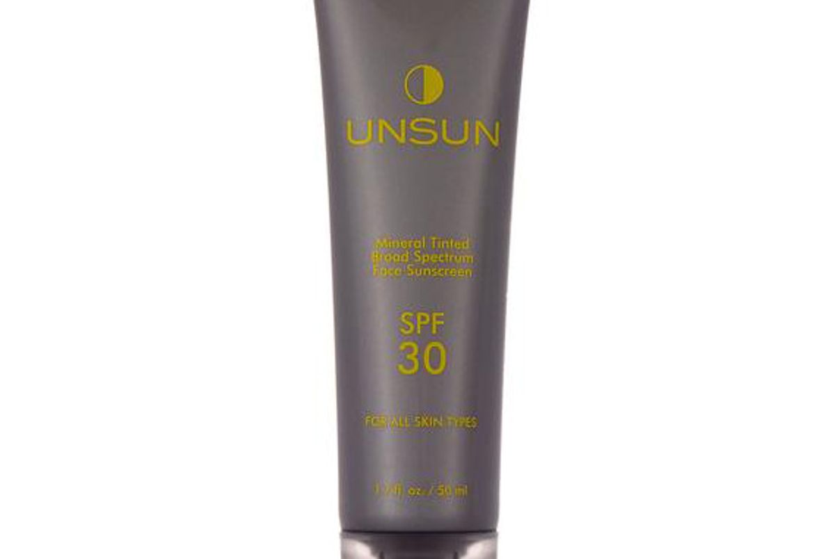 unsun mineral tinted face sunscreen