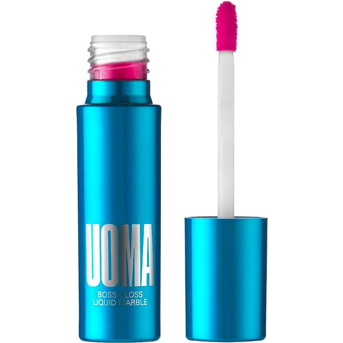 uoma beauty boss gloss liquid marble