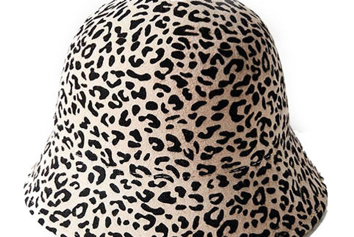 Felt Printed Bucket Hat