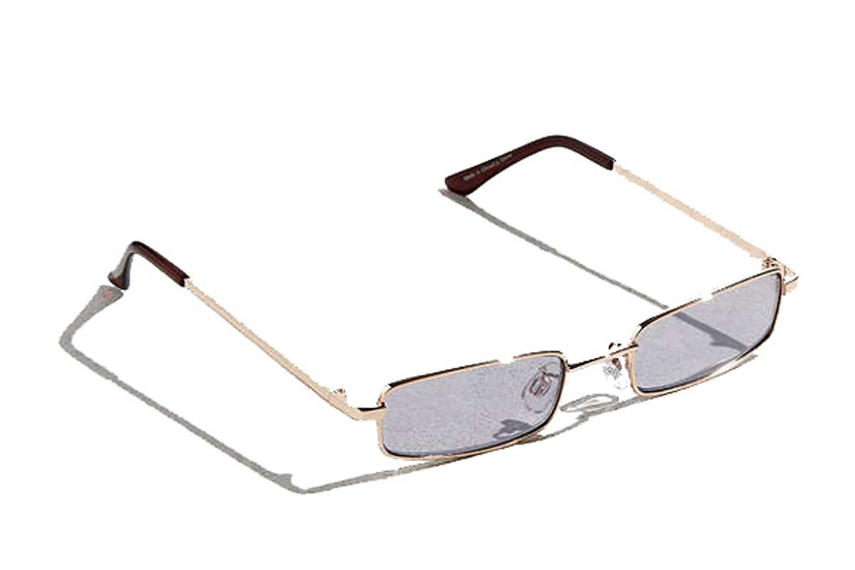 Metal Rectangle Sunglasses