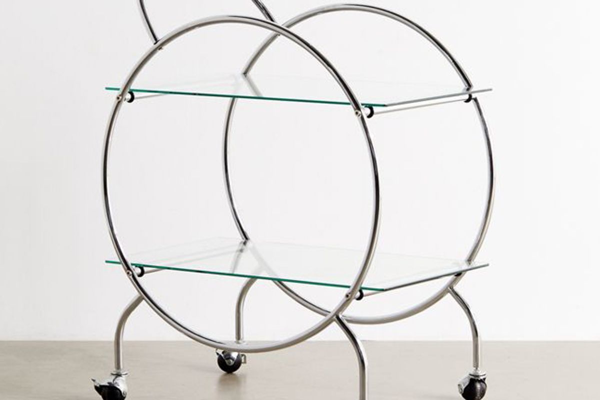 urban outfitters selene bar cart