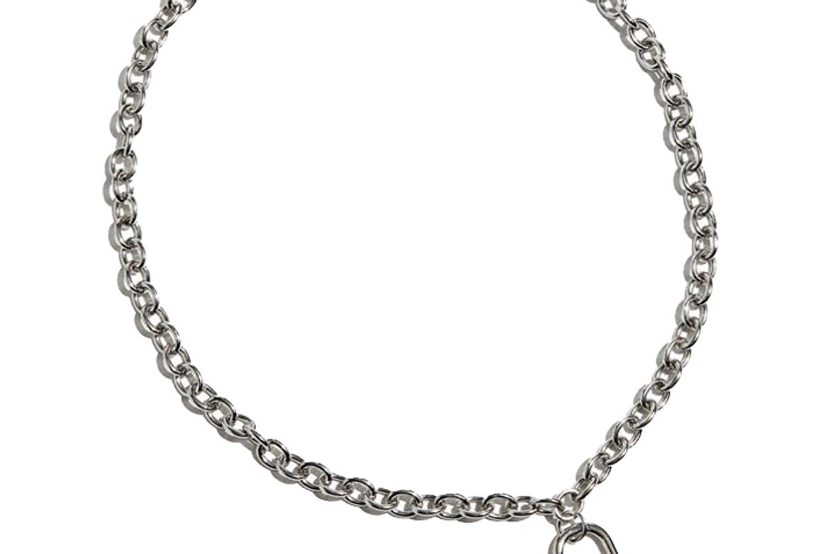 urban outfitters uo padlock chain necklace