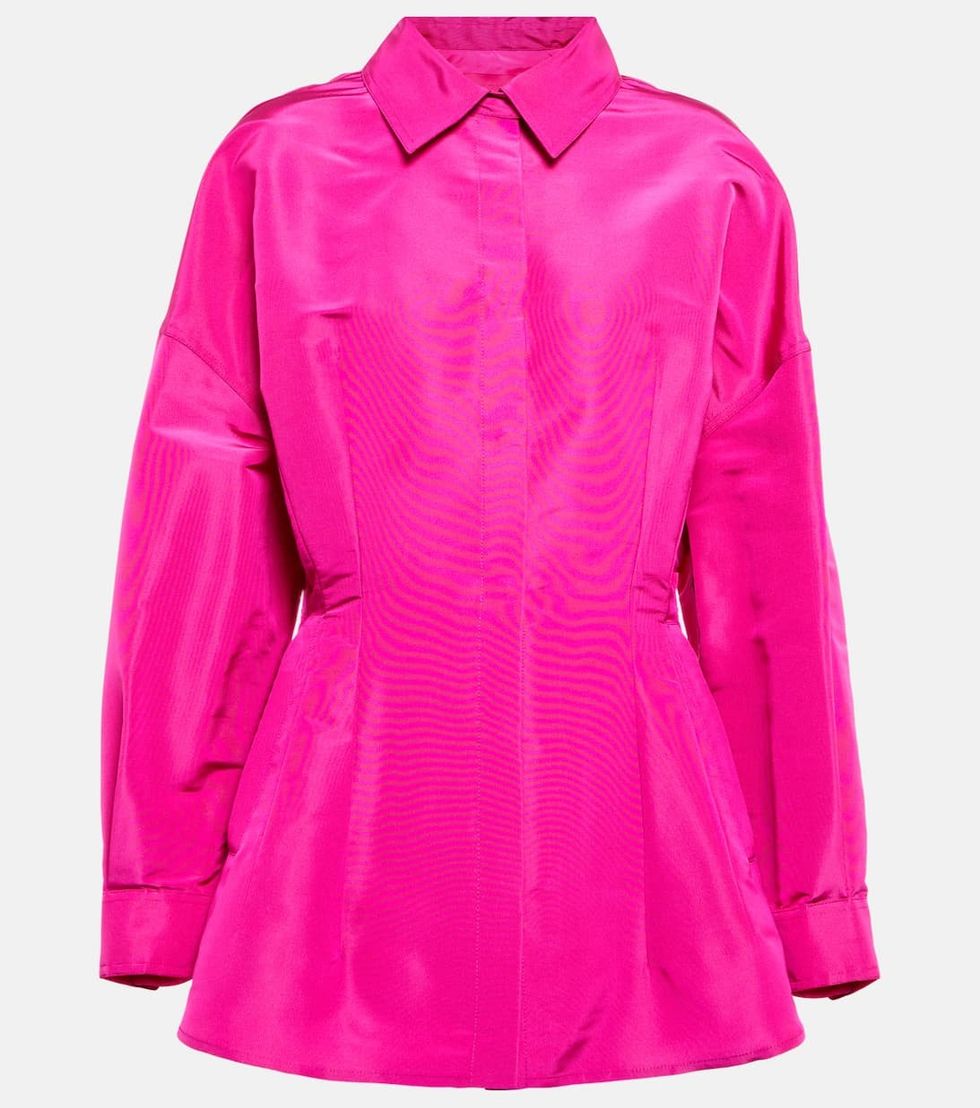 Valentino Silk Faille Jacket