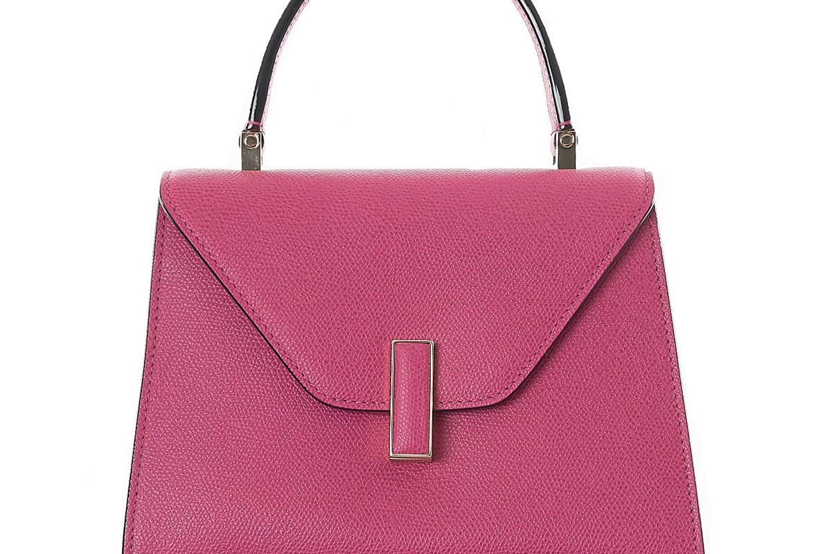 valextra mini iside calfskin handbag