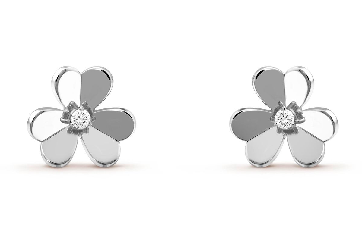 van cleef and arpels frivole earrings