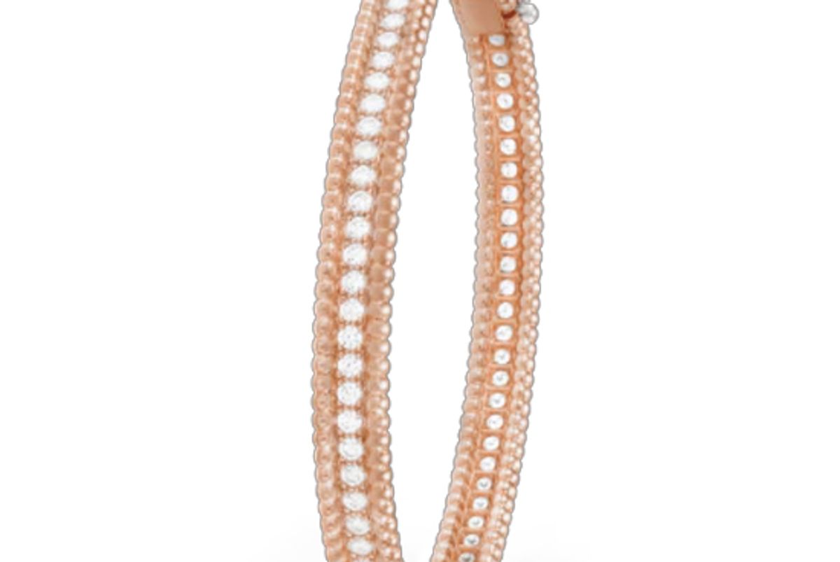 van cleef and arpels perlee diamonds bracelet