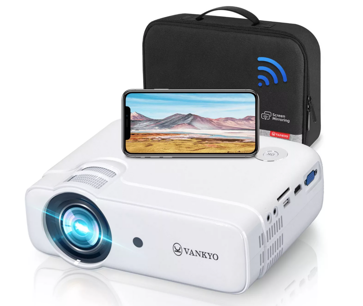 Vankyo Leisure D30T Mini WiFi Projector