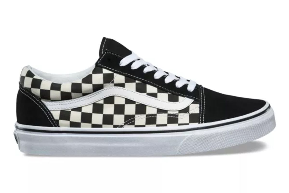 vans primary check old skool