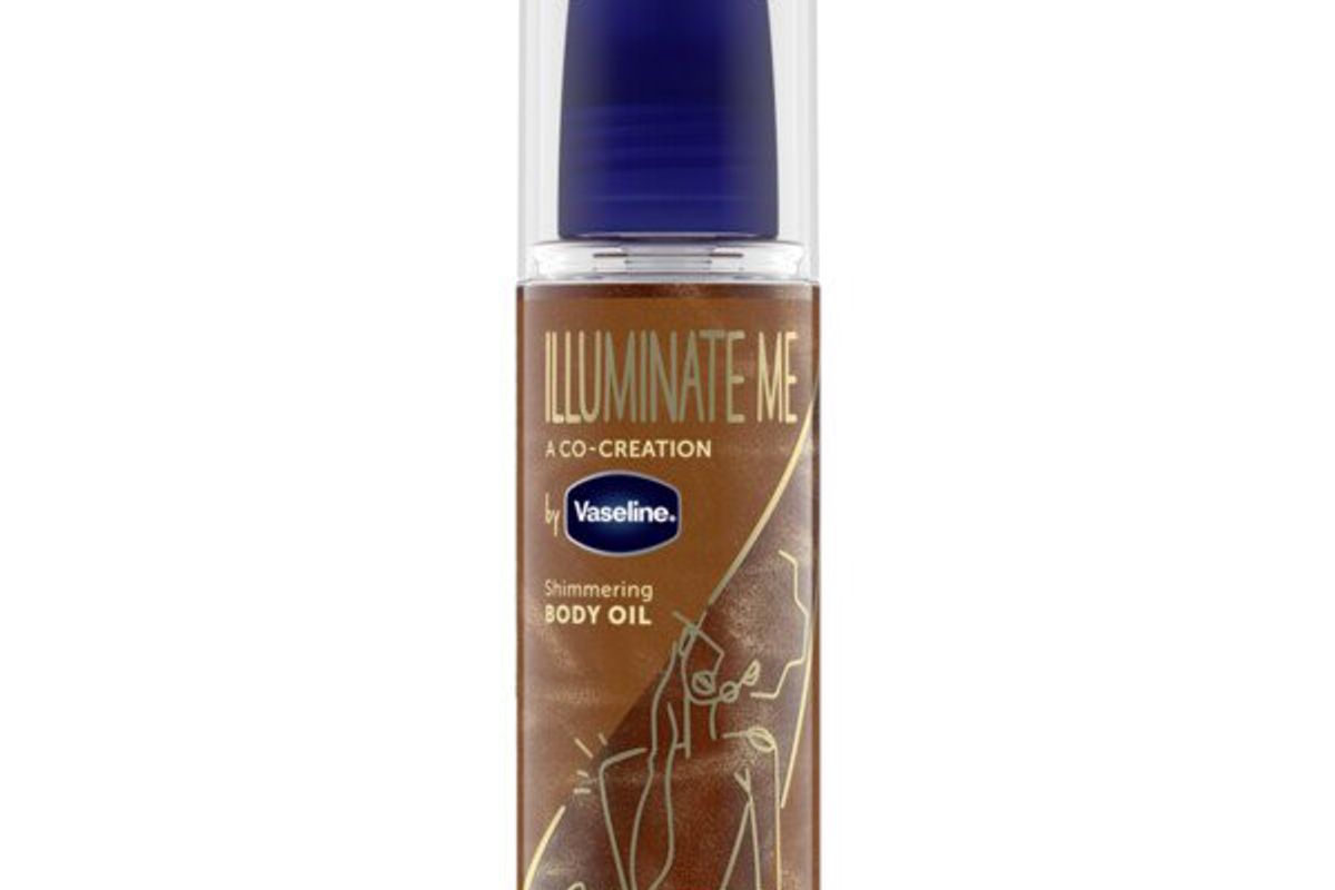 vaseline illuminate me body oil shimmering body oil