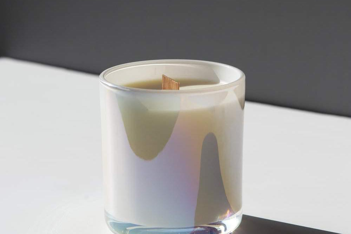 vegan candle co verite pearl candle