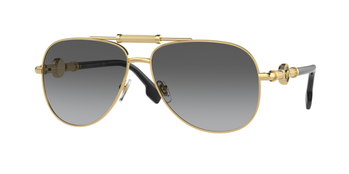 versace gradient aviator sunglasses
