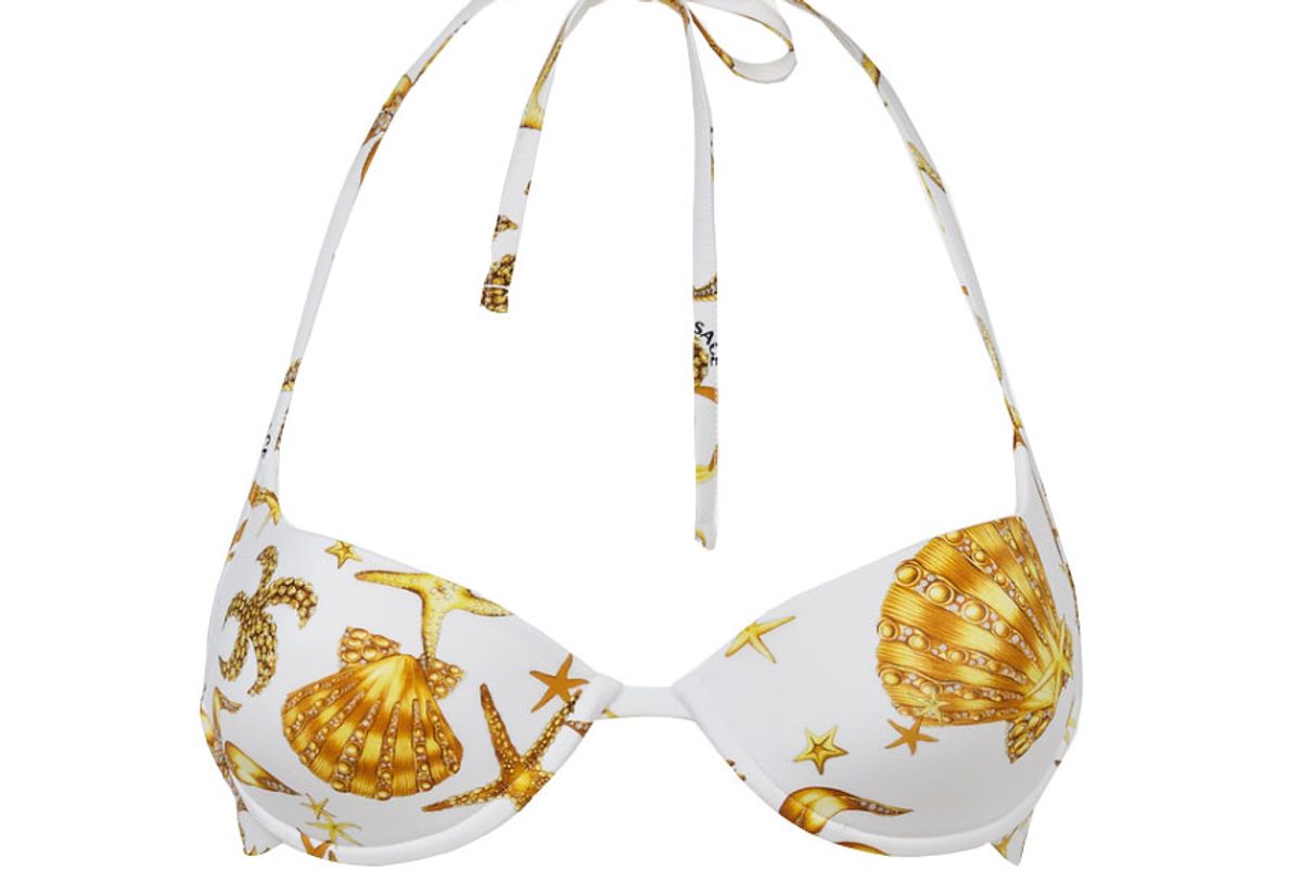 versace tresor de la mer bikini top