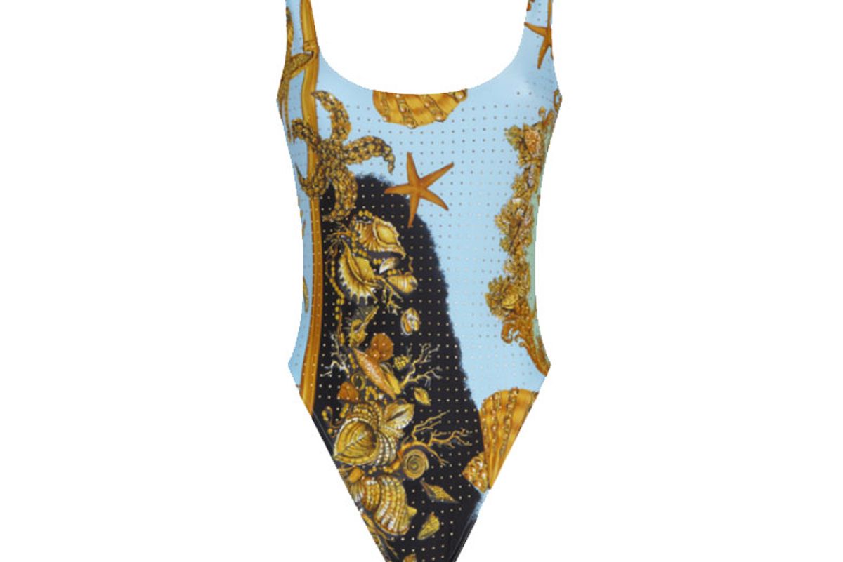 versace tresor de la mer tribute swimsuit