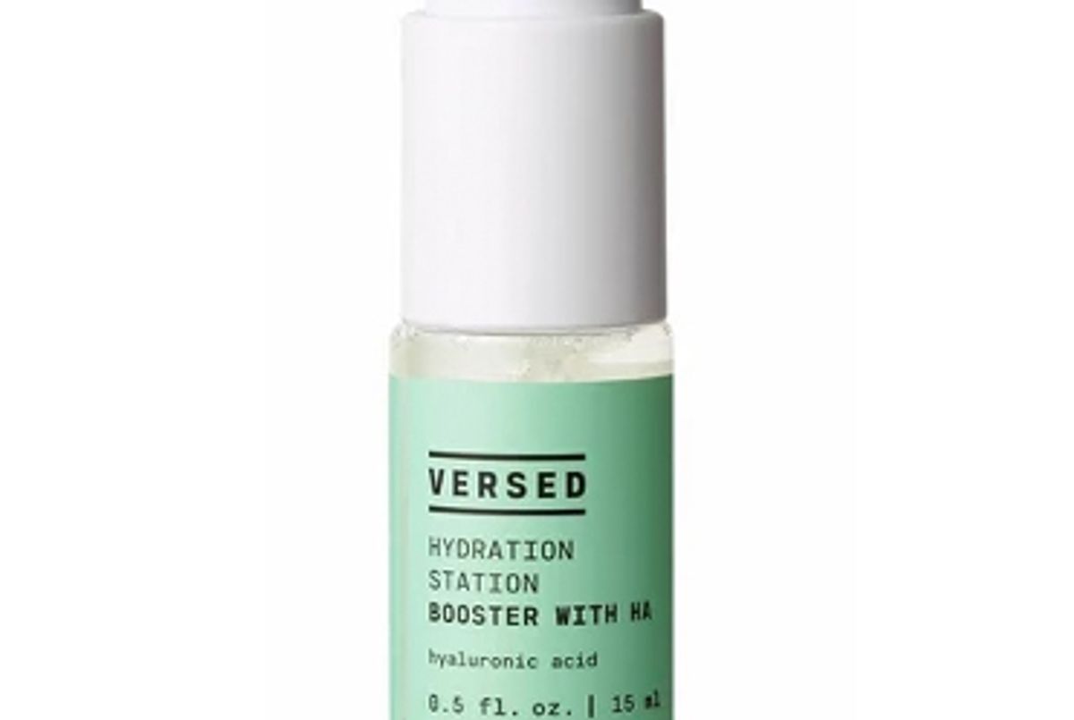 versed booster with hyaluronic acid facial treatment