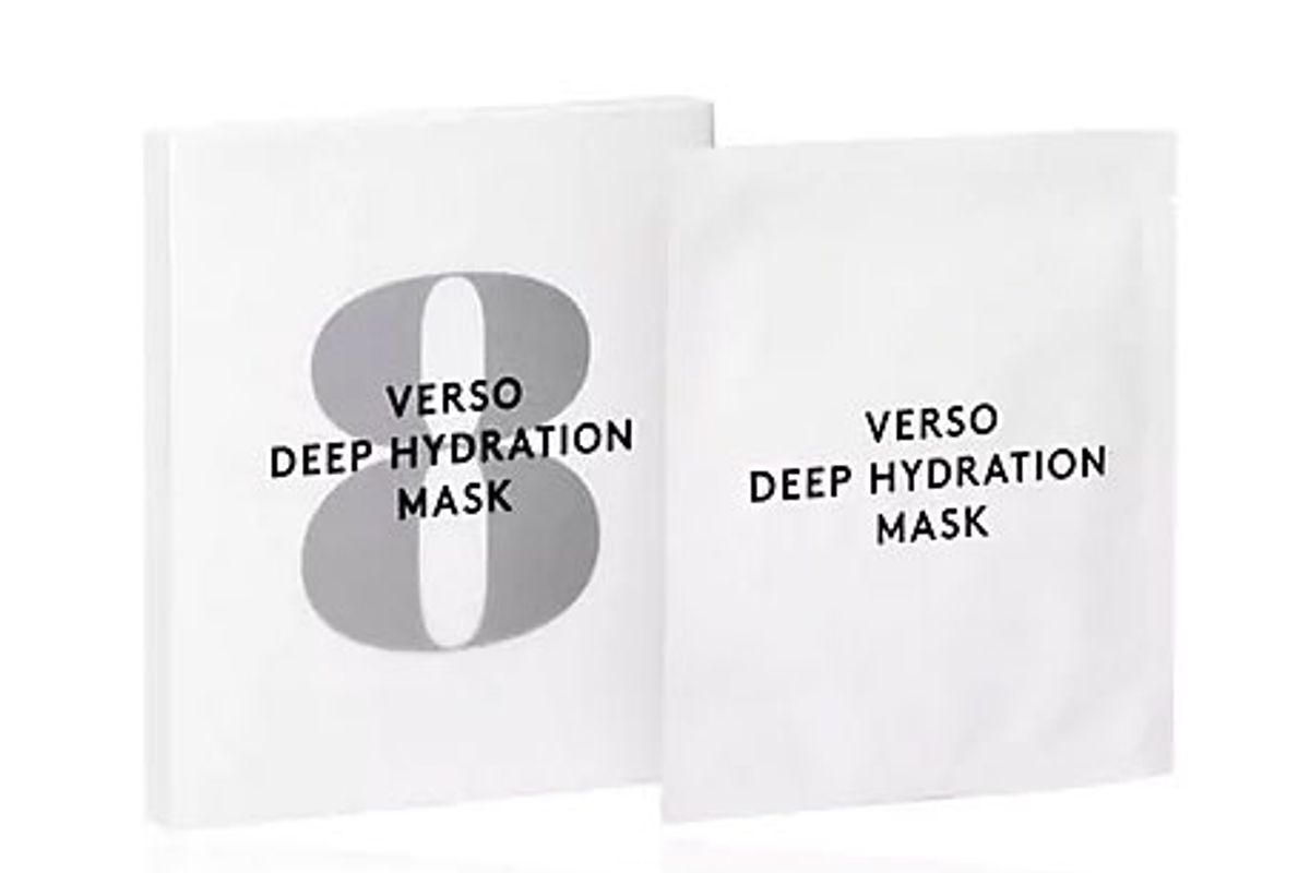 verso deep hydration facial mask