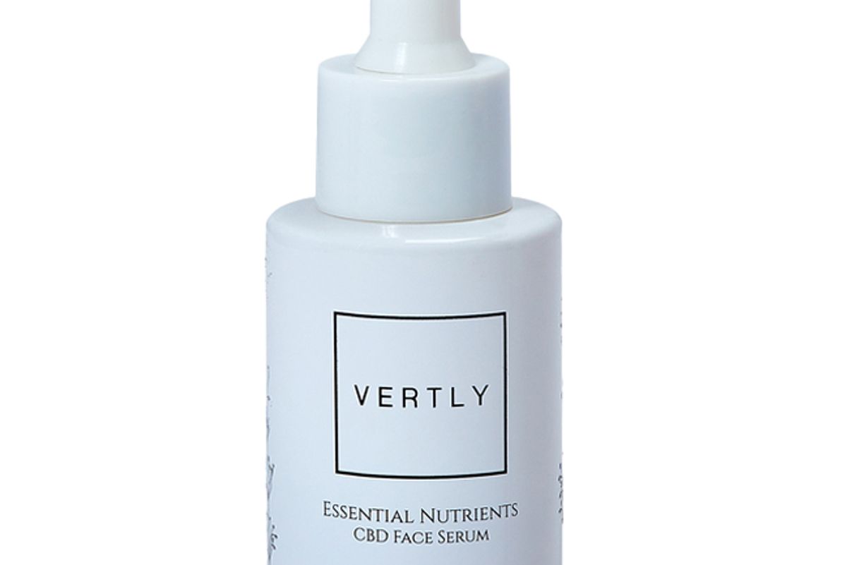 vertly cbd plus botanical extracts face serum