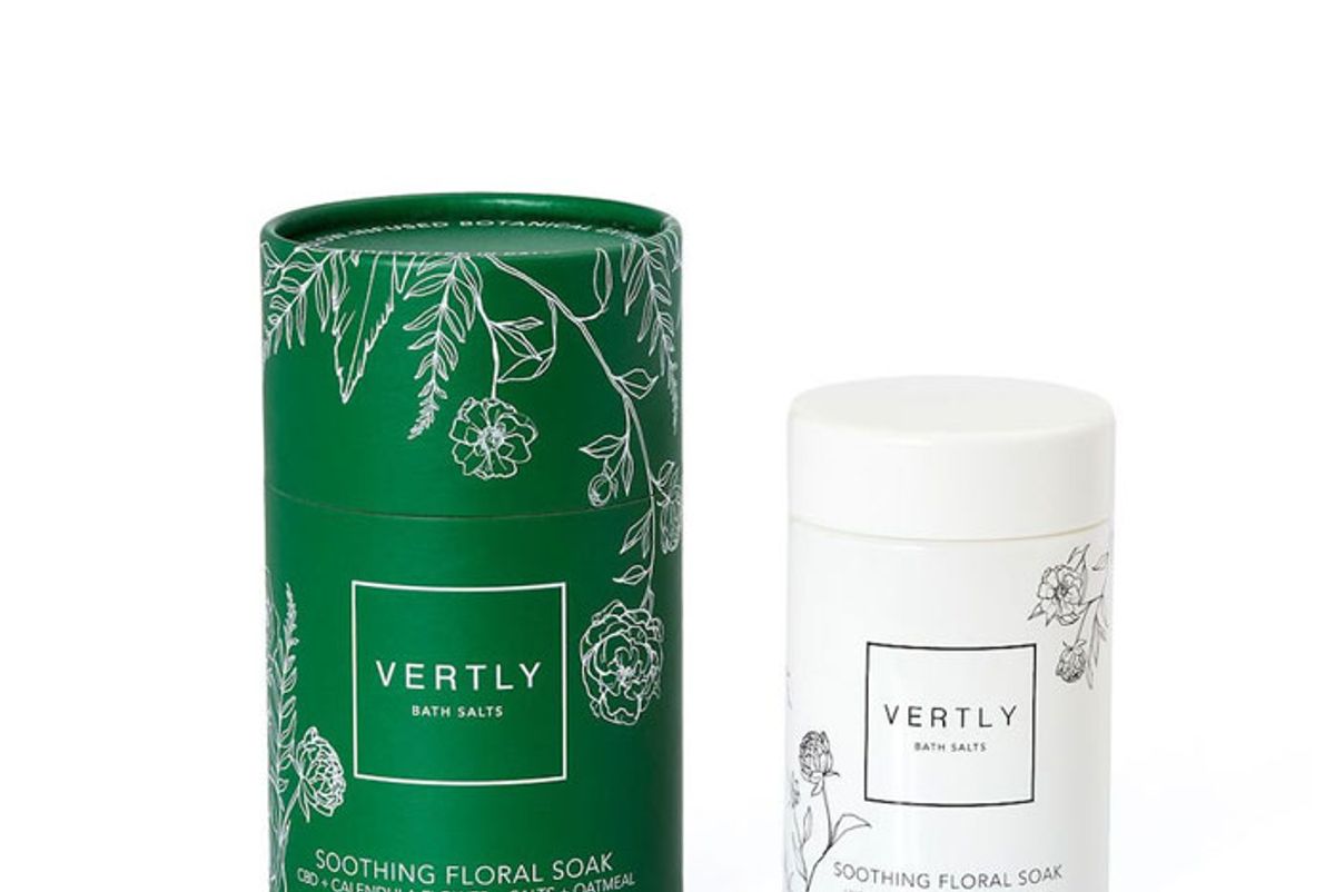 vertly soothing floral soak bath salts