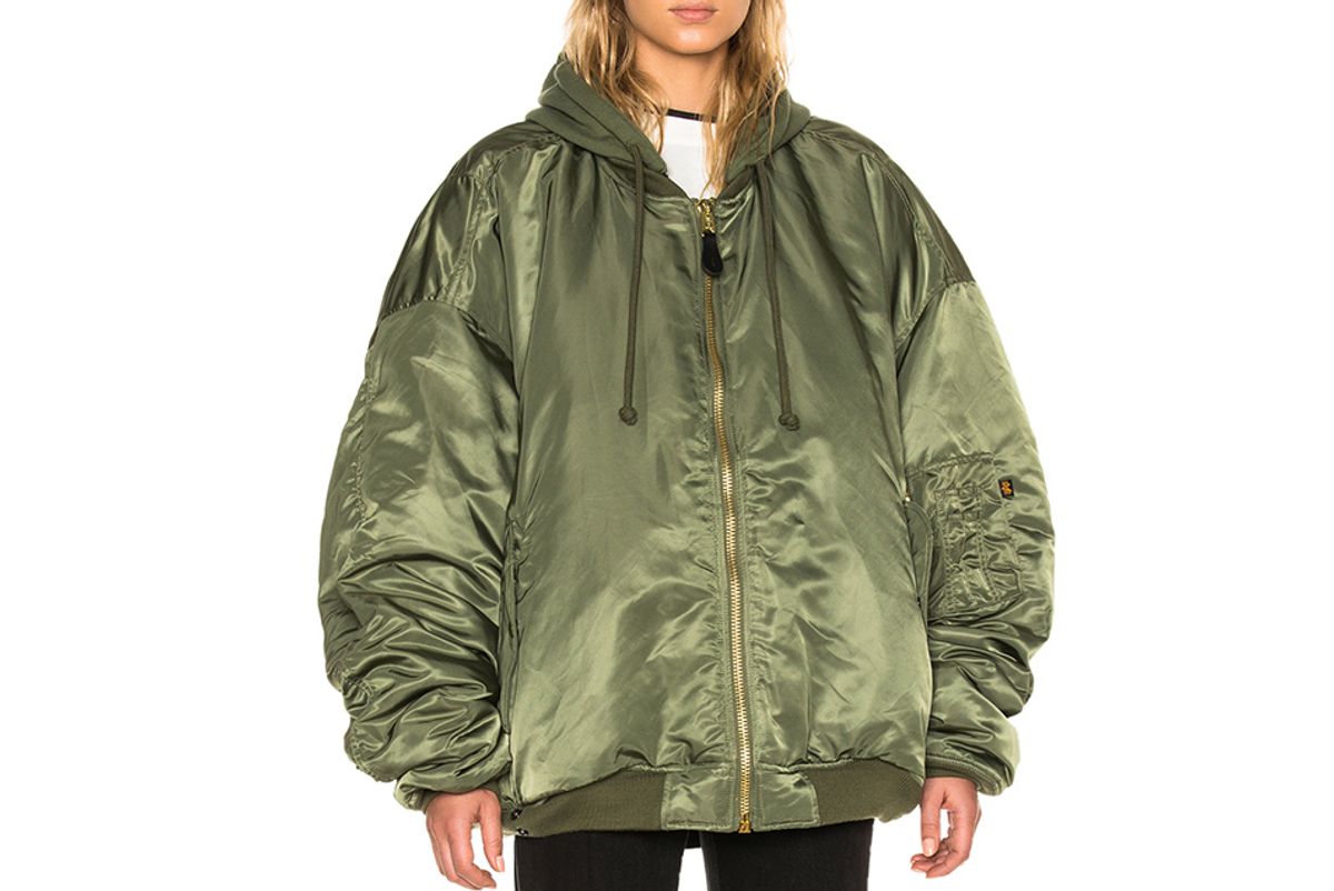 x Alpha Industries Oversized Reversible Bomber