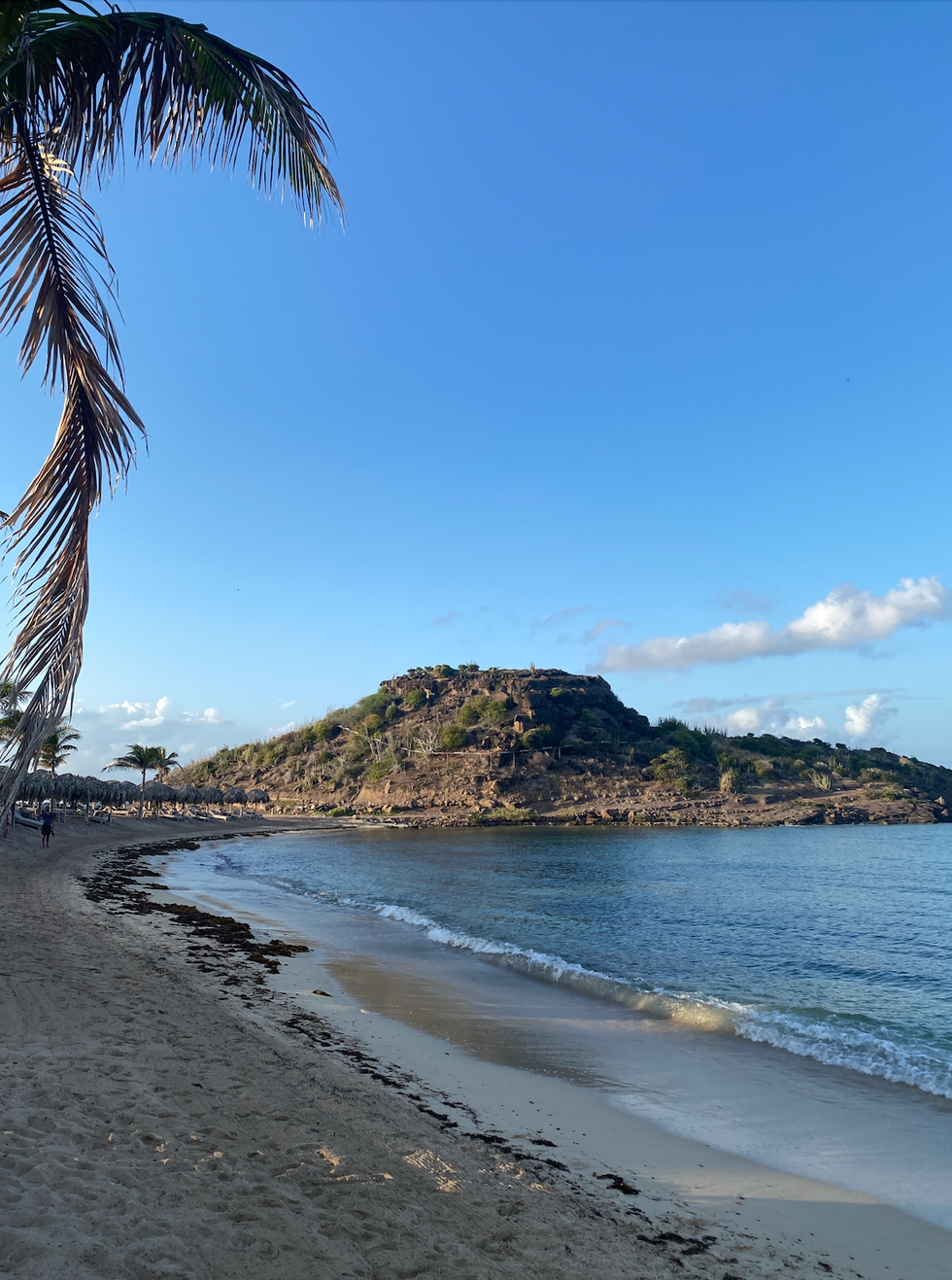 view of a St. Barths beach