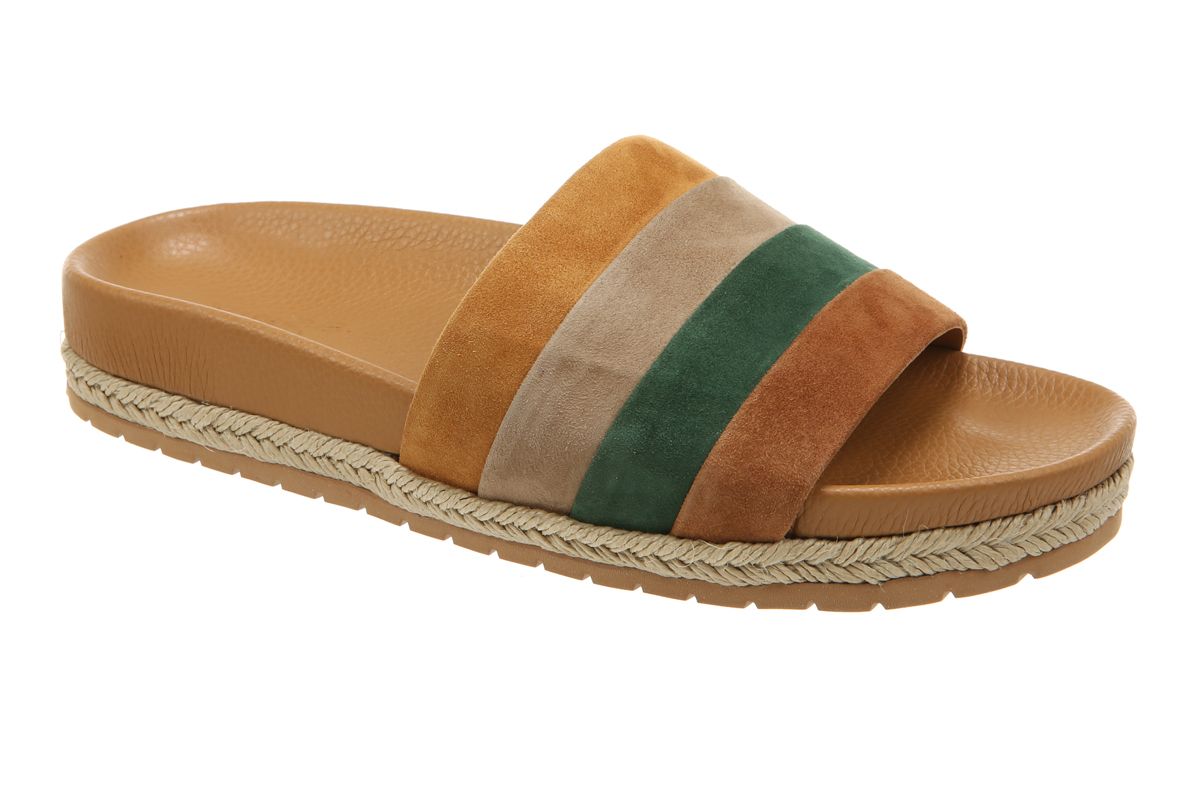 vince alisa suede slides