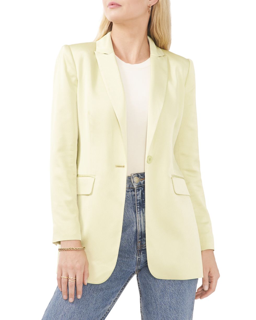 Vince Camuto Satin Blazer