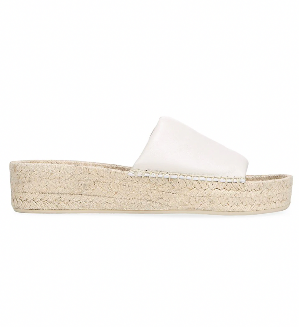 Vince Jesse Leather Espadrilles