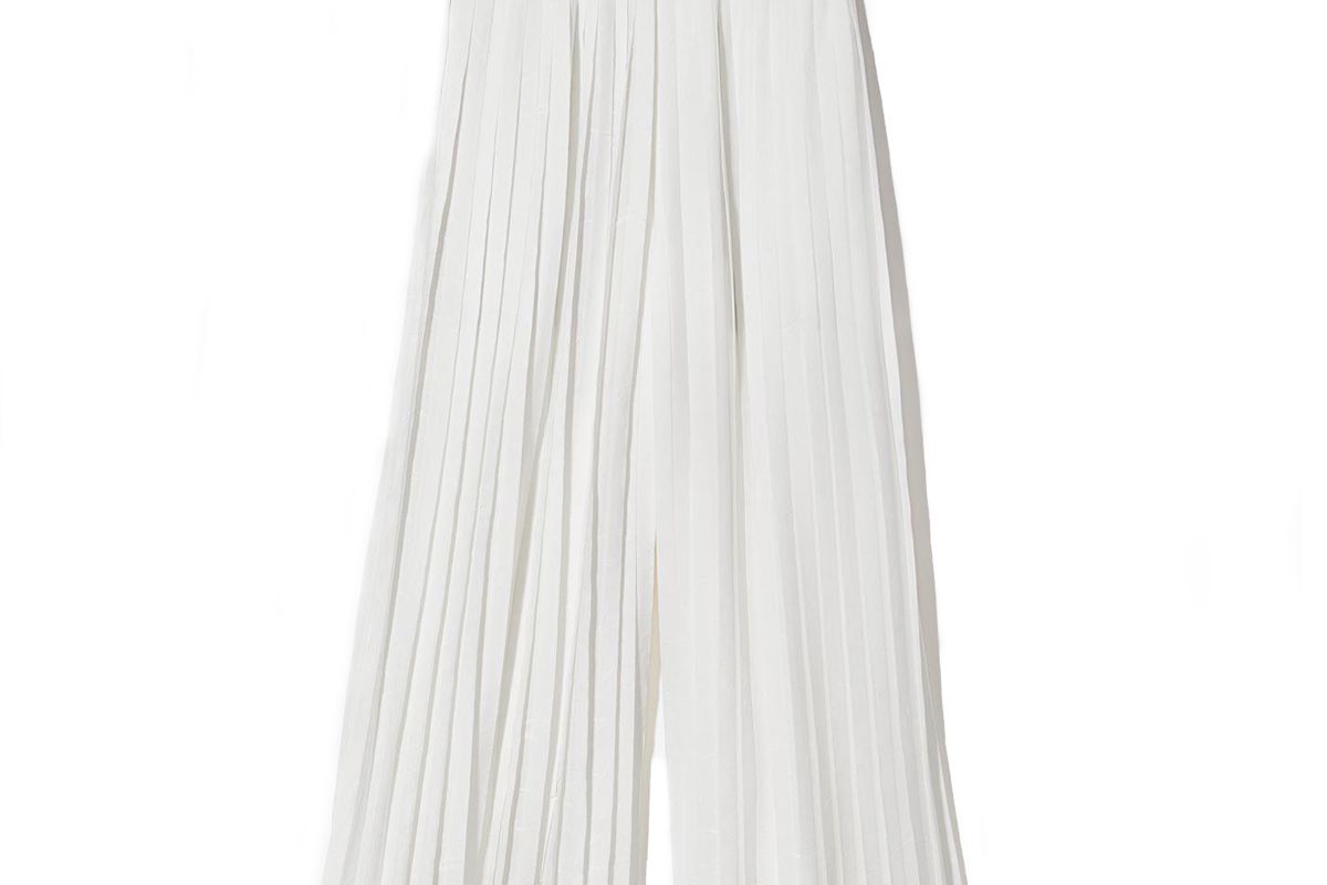 vince pleated culotte