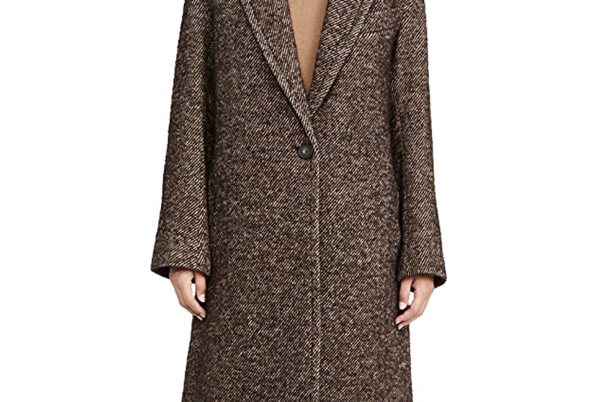 vince twill coat