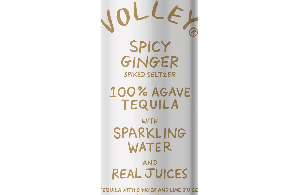 volley spicy ginger spiked seltzer