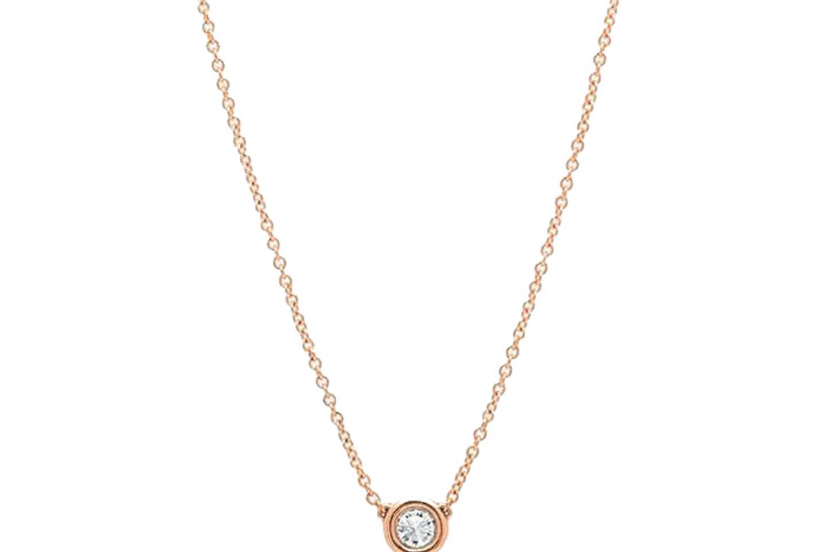 Solitaire Diamond Necklace