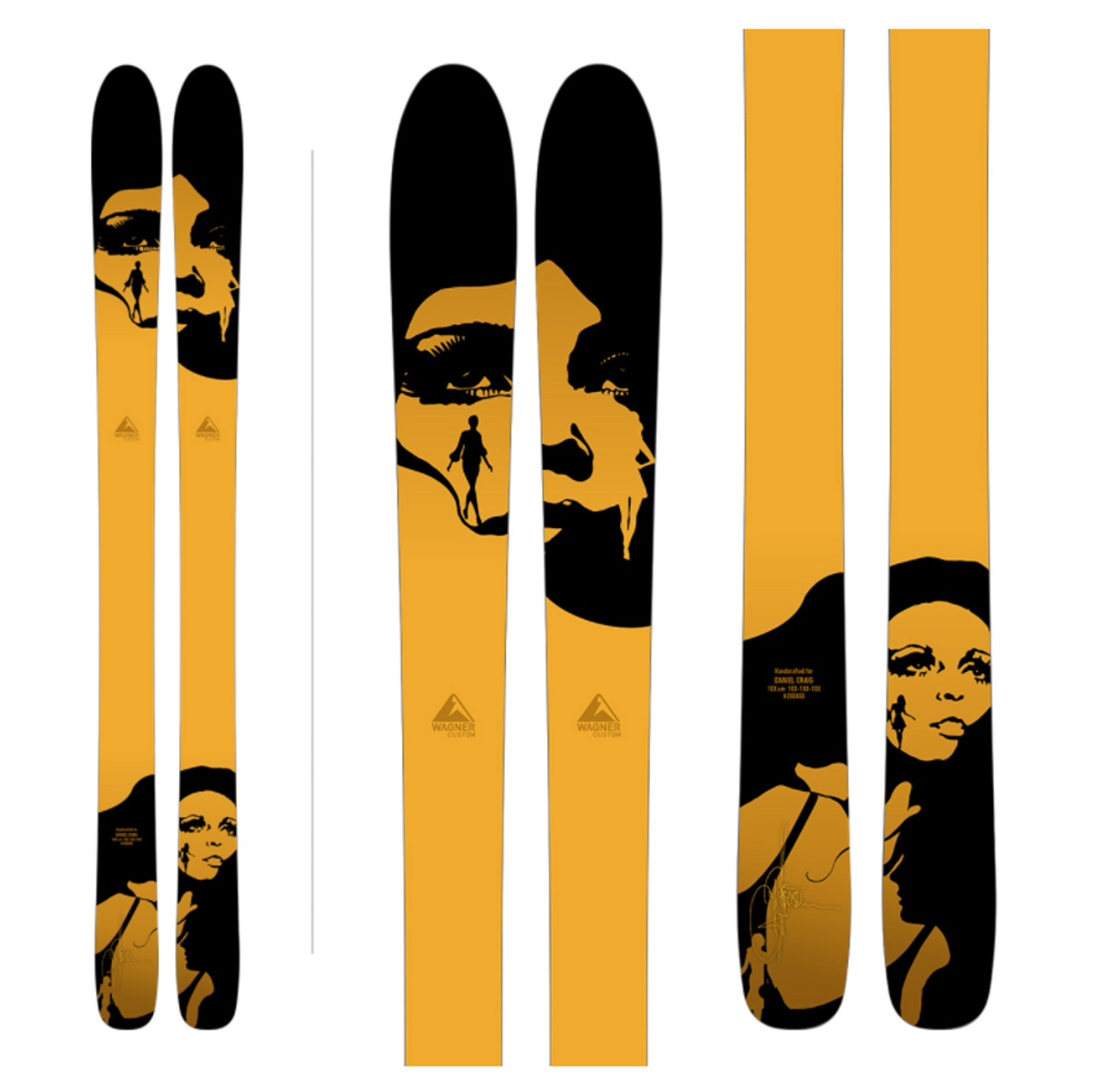 Wagner Bond Girl Skis 