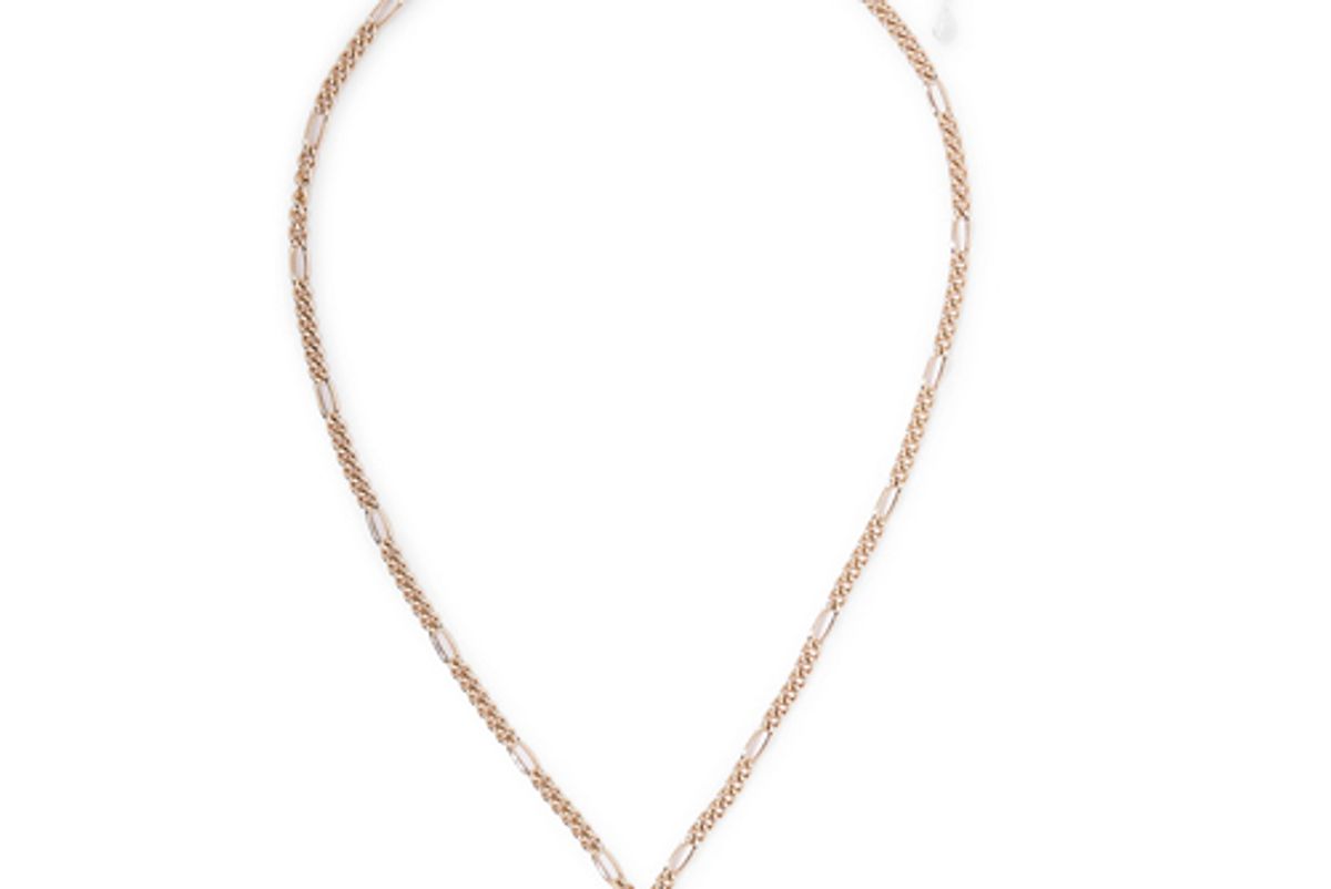 wald berlin drop it like its hot gold-plated shell and pearl necklace