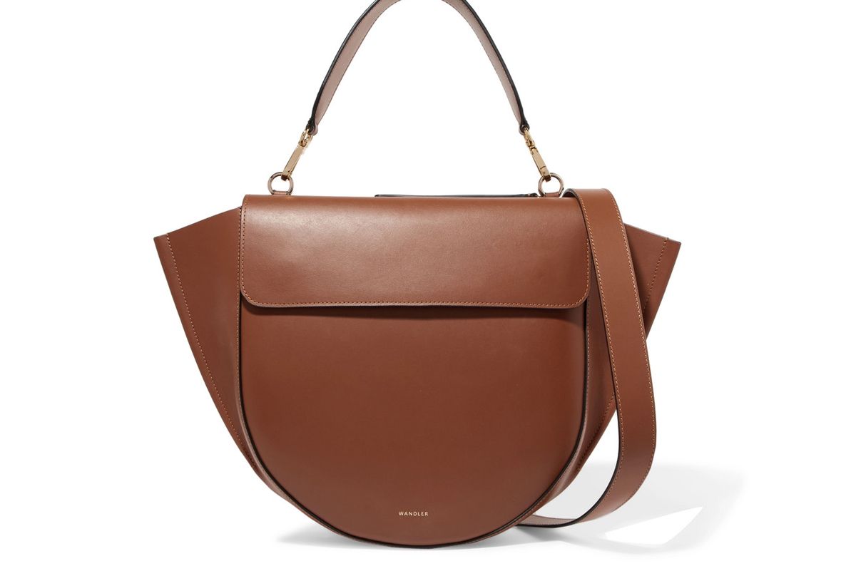 wandler hortensia leather shoulder bag