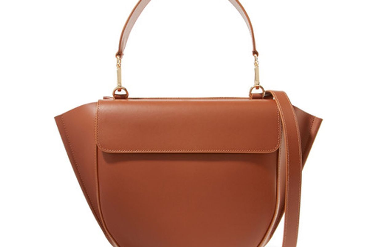wandler hortensia medium leather shoulder bag