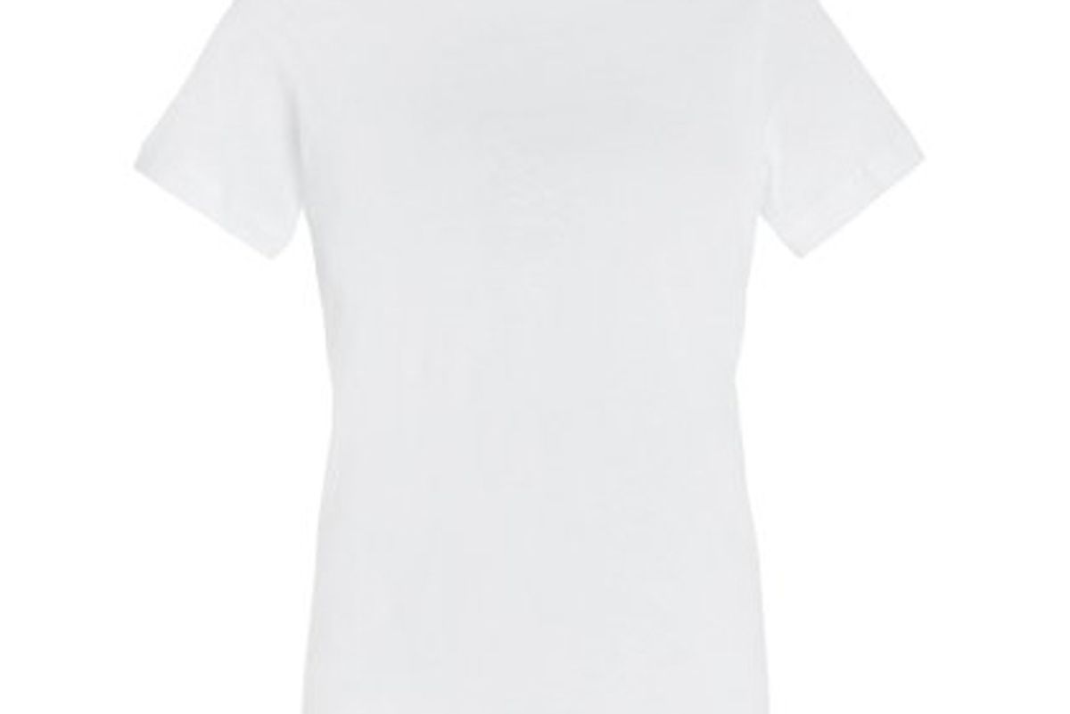 wardrobe nyc fitted cotton t-shirt