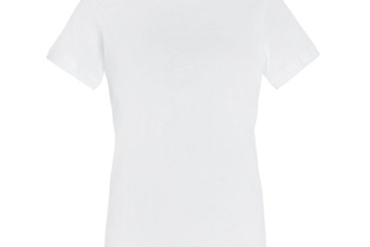wardrobe nyc fitted cotton t-shirt