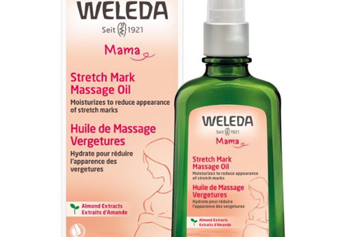 weleda stretch mark massage oil