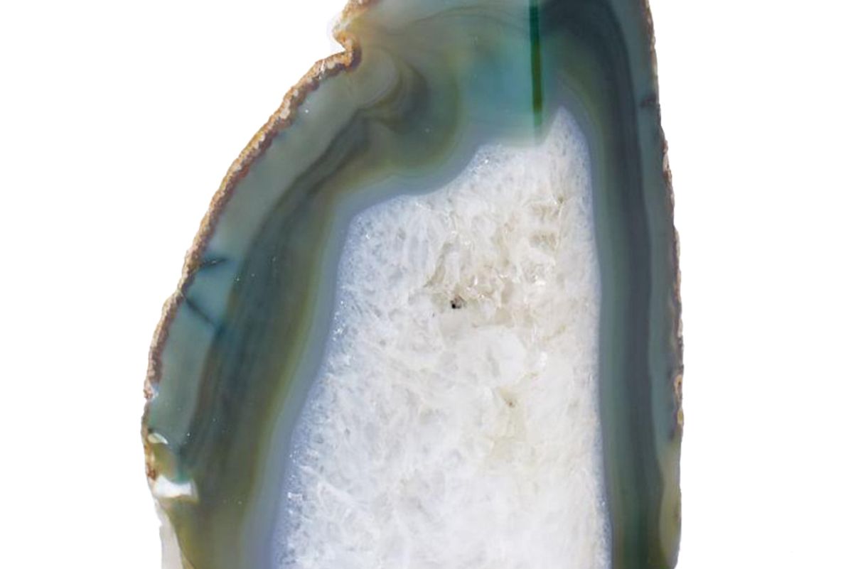 west elm agate bookends