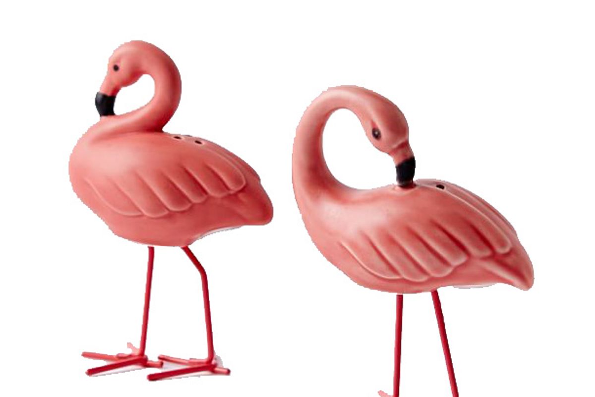 Flamingo Salt & Pepper Shakers