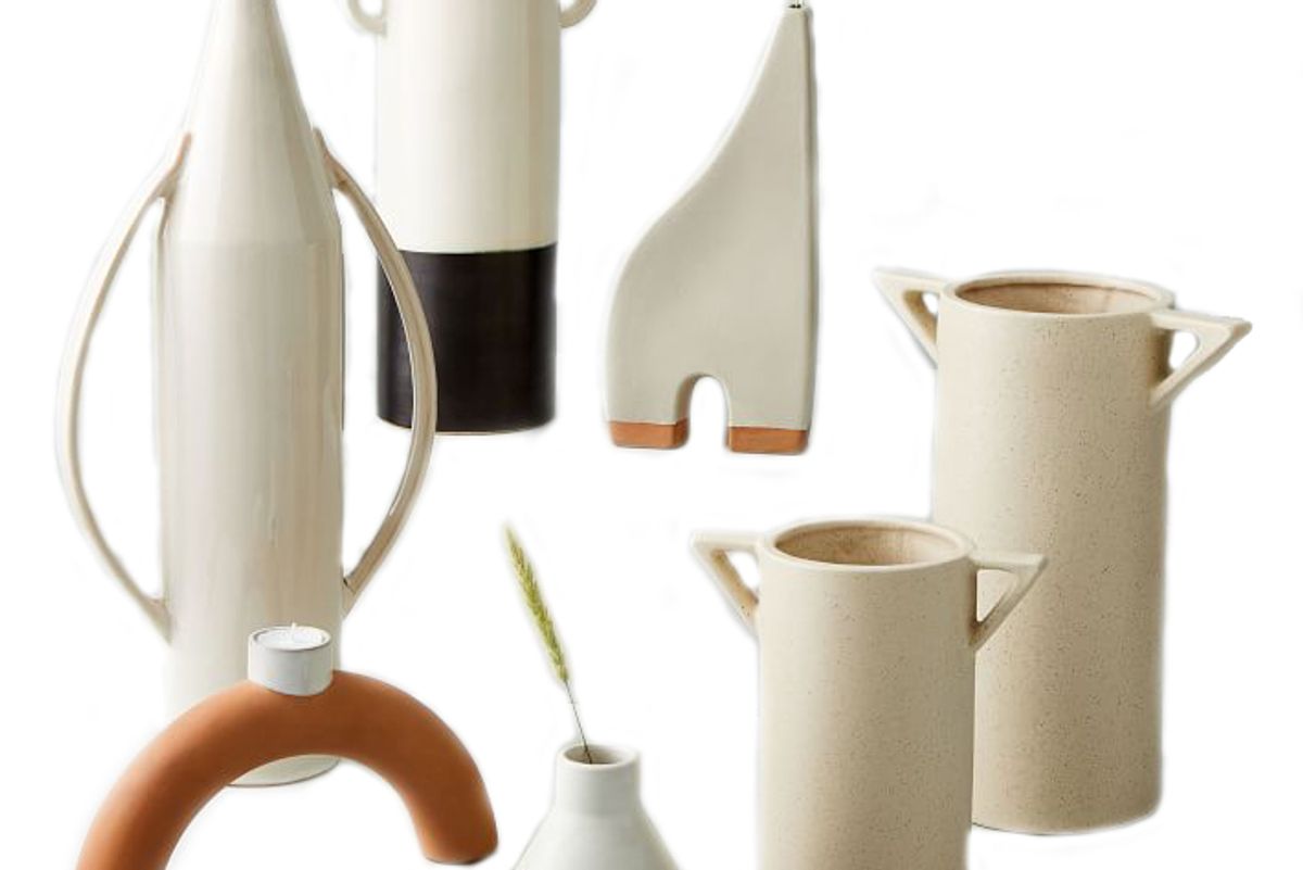 west elm shape studies vases