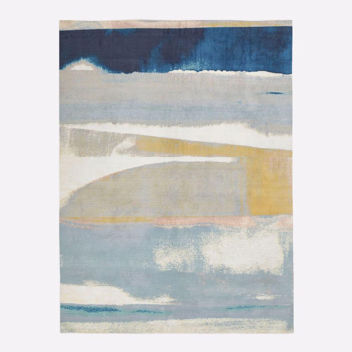 west elm sun kissed landscape rug