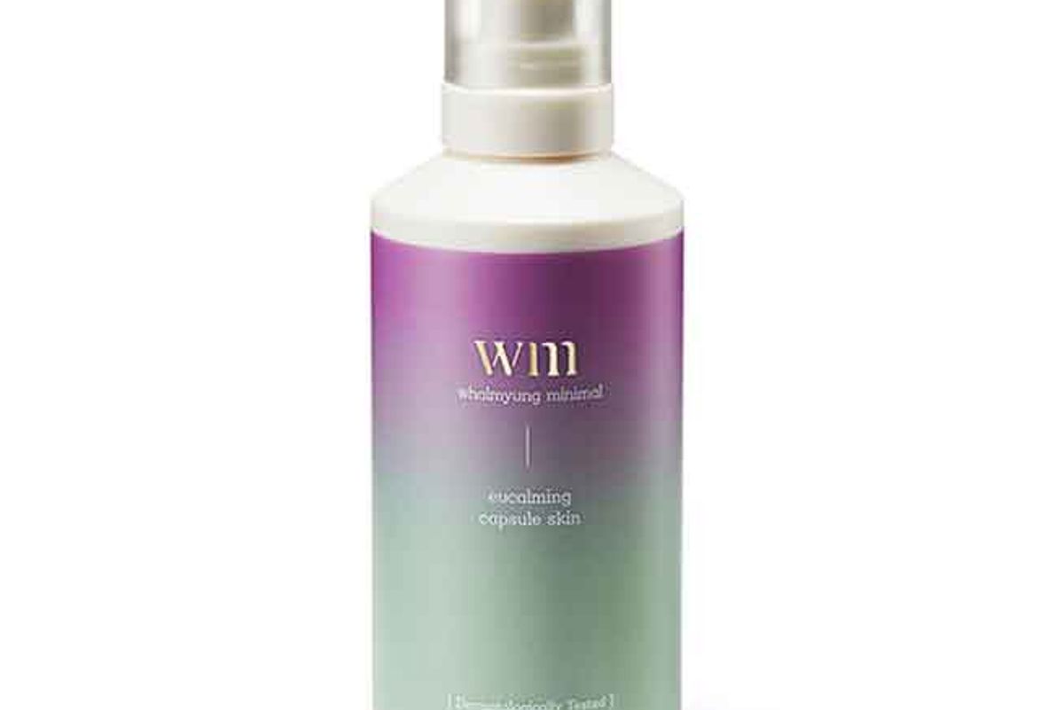 whal myung wm whalmyung minimal eucalming capsule skin toner