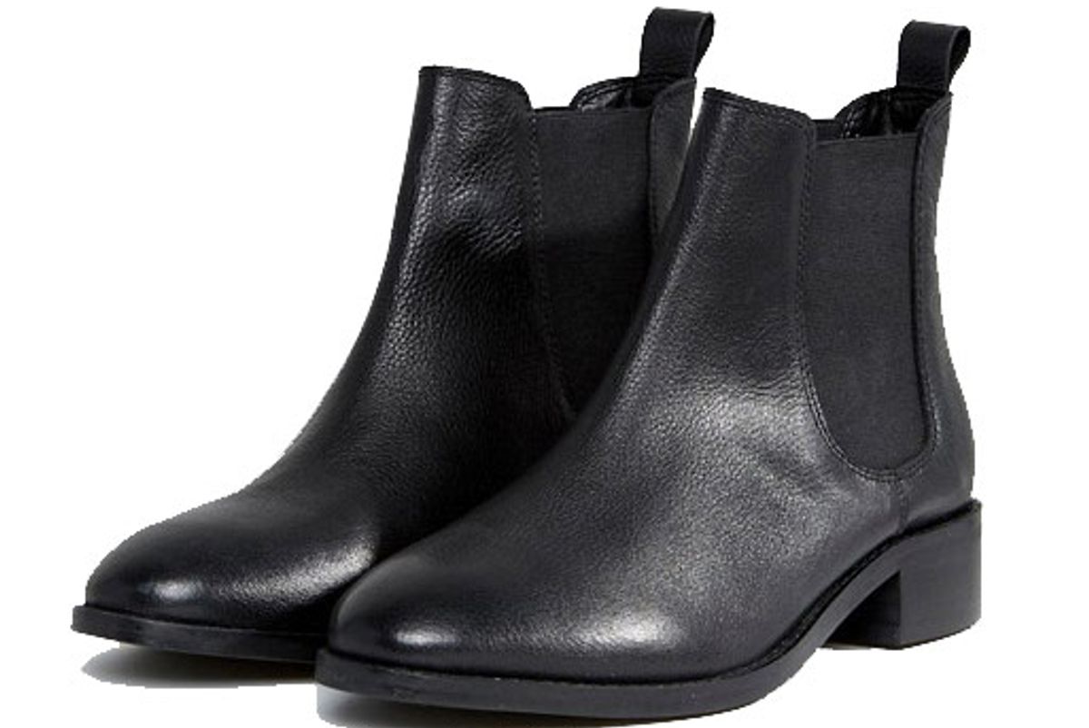 Absolute Wide Fit Leather Chelsea Ankle Boots