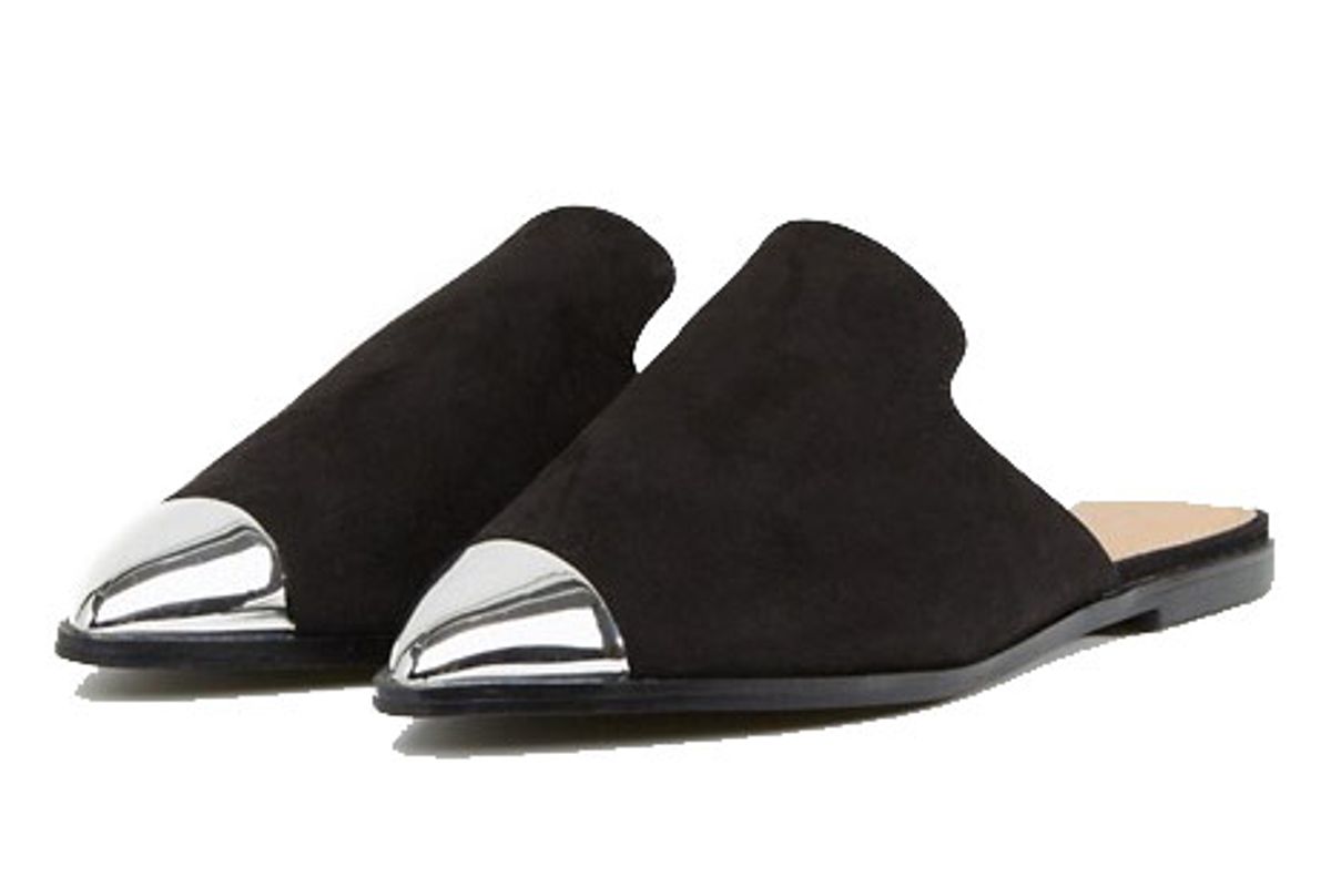 Mona Wide Fit Toe-Cap Mules