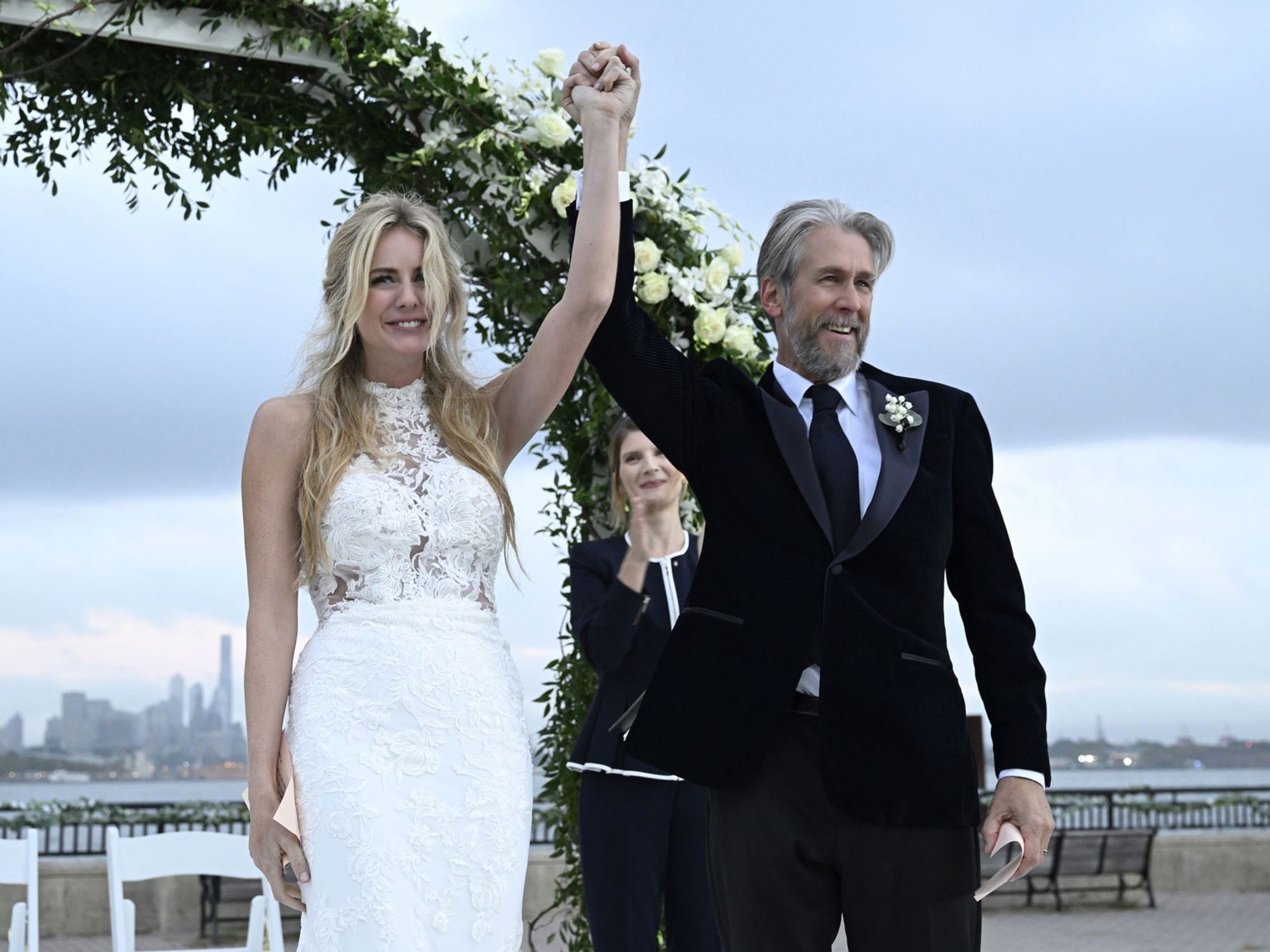 Willa and Connor on their wedding day.